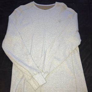 Timberland Light Gray Long Sleeve shirt.